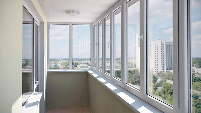 Пластиковые окна на балконы и лоджии с установкой Рошаль
