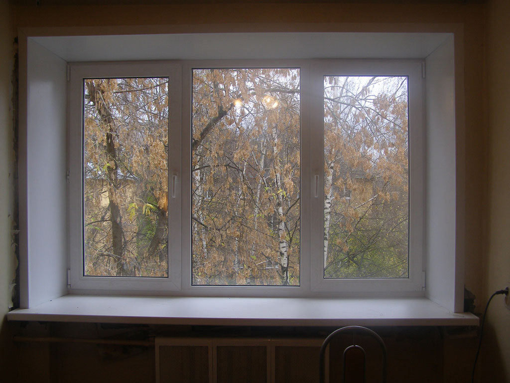 Готовые пластиковые окна для дачи и дома Рошаль